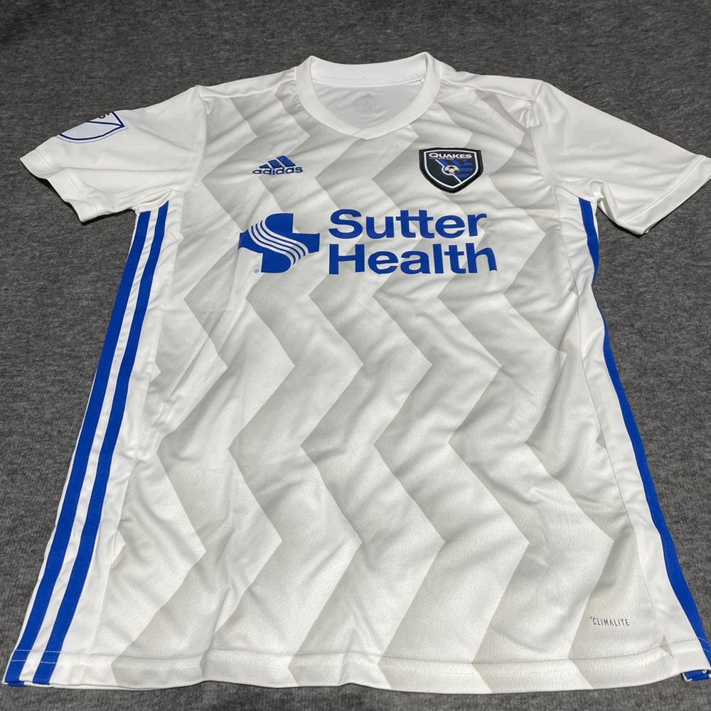Adidas San Jose Earthquakes Away Jersey Size:Small
